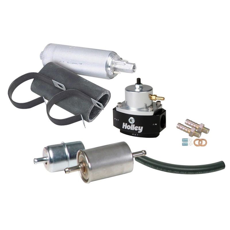 Holley 526-4 EFI Fuel System Kit w/Super Stock Hose