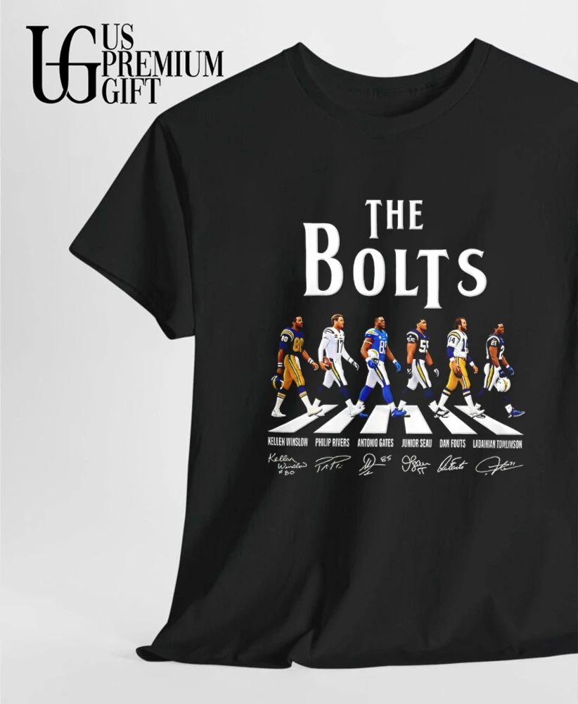 The Bolts City Sports Legends players abbey road signature shirt