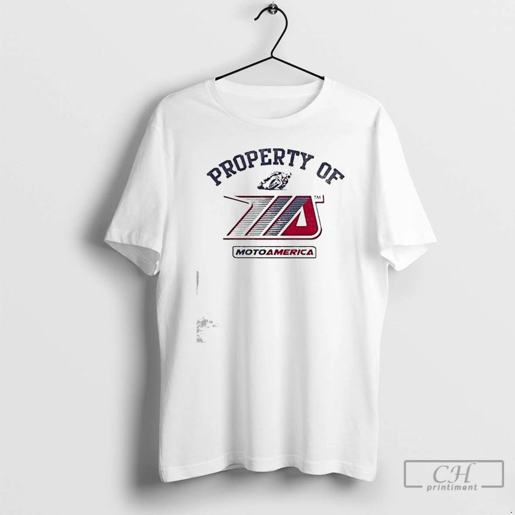 Classic Property Of Motoamerica T Shirts Hoodie Longsleeve