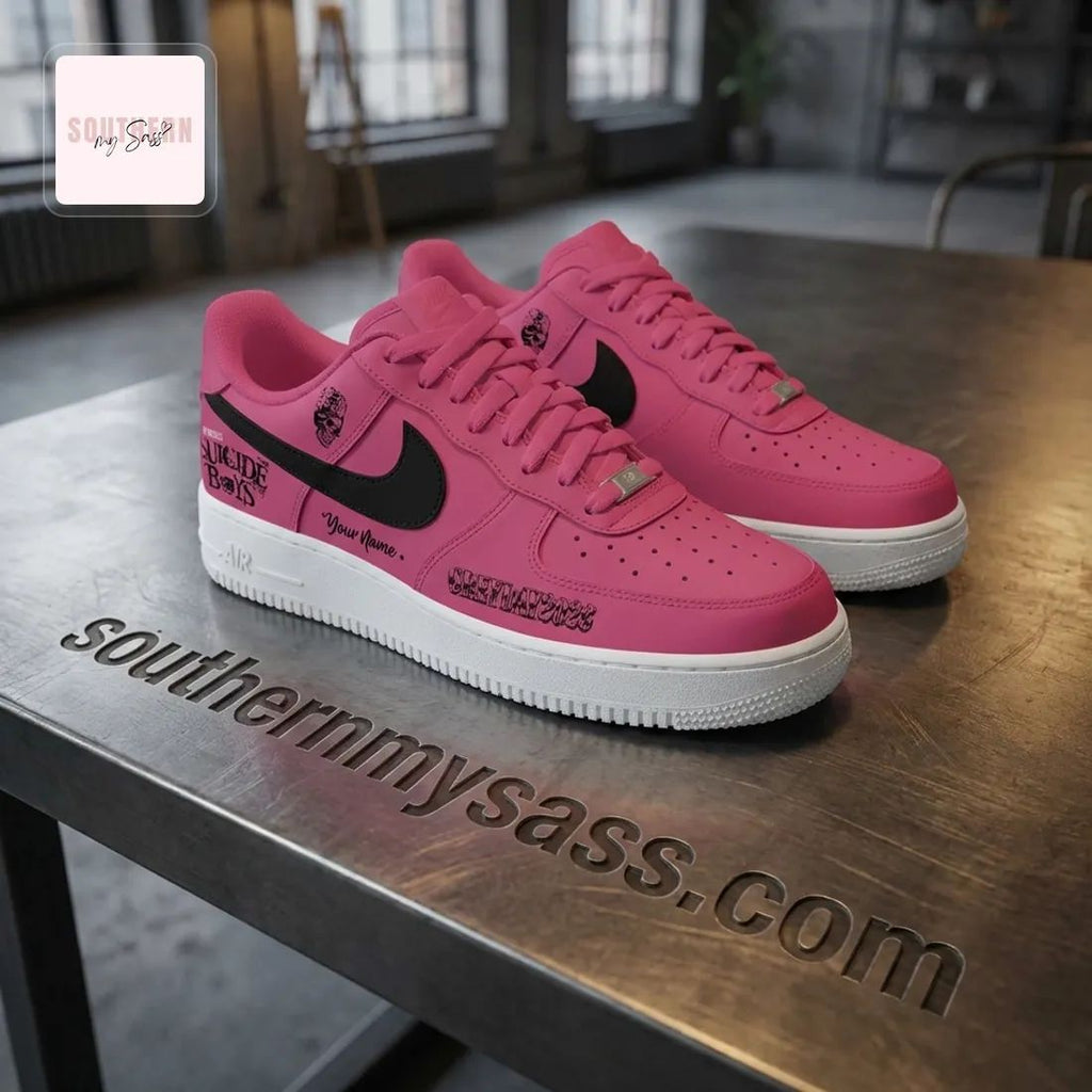 Suicideboys Grey Day 2026 Tour Custom Kicks with Name Air Force 1