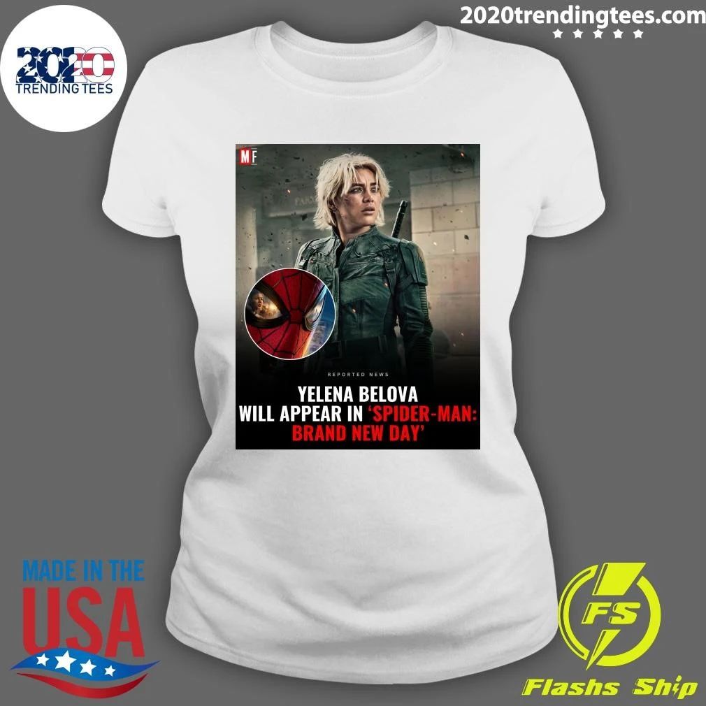 Yelena Belova Will Appear In Spider-Man-Brand New Day Shirt