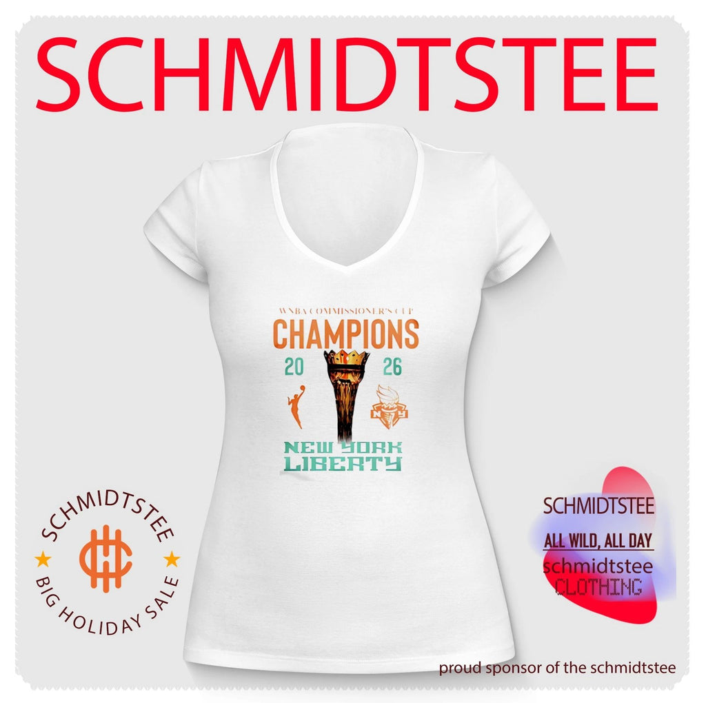 New York Liberty 2026 WNBA Commissioner’s Cup Champions trophy shirt