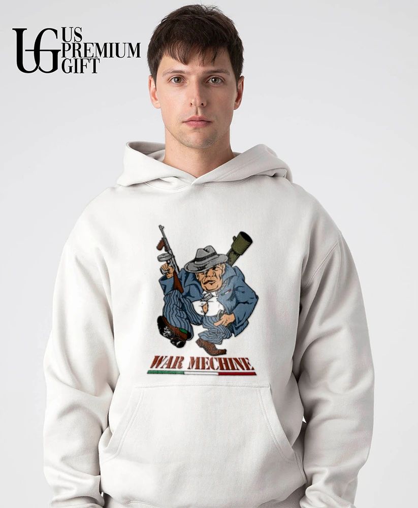 War Mechine Gangster Mobster Mafia Tommy gun shirt