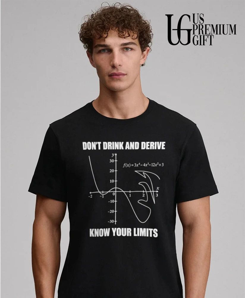 Don’t drink and derive know your limits shirt