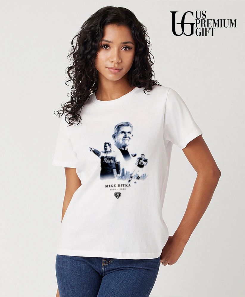 RIP Mike Ditka 1939-2026 Chicago Bear shirt