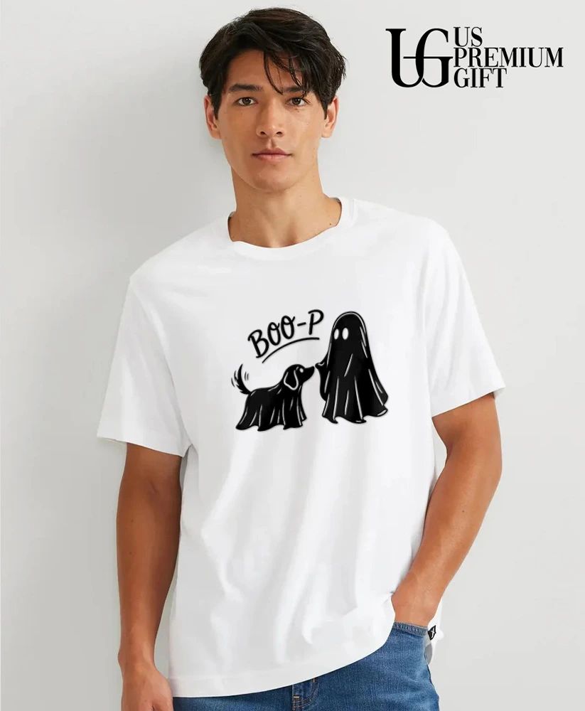 Ghost dog Boo P Halloween shirt