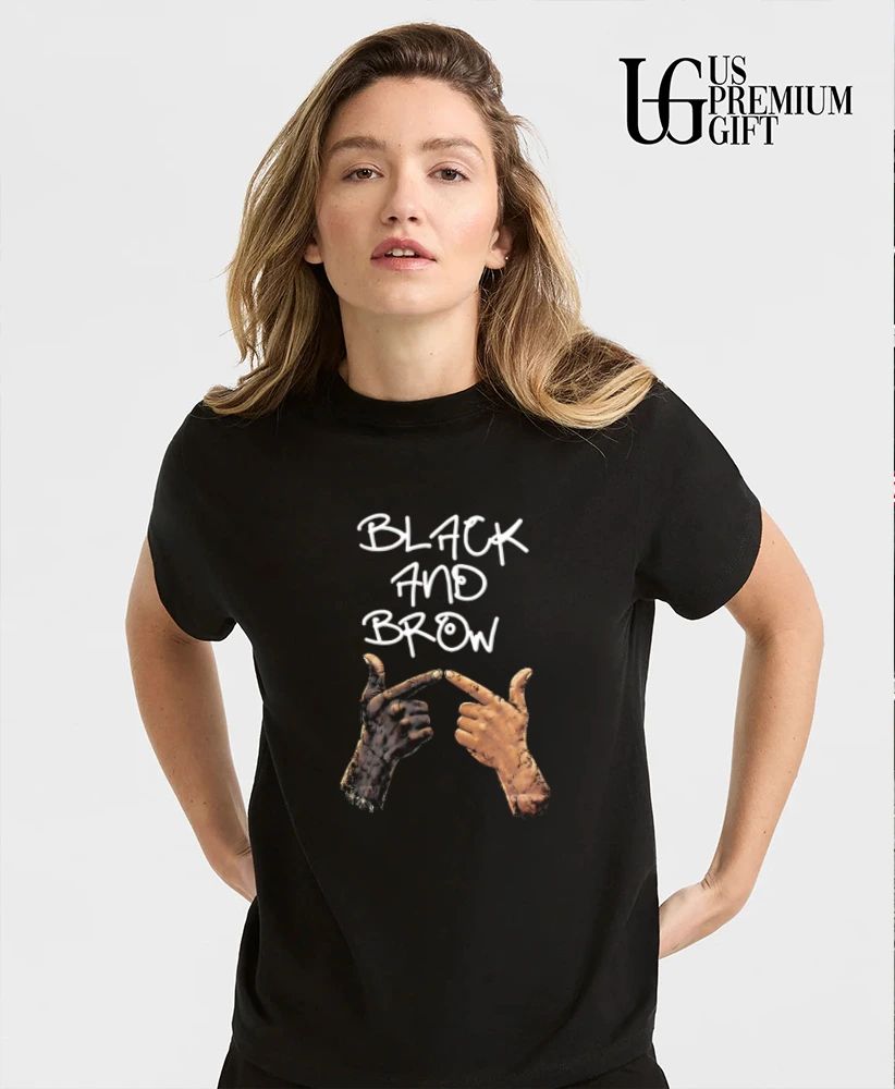 The Game Black and Brown shirt