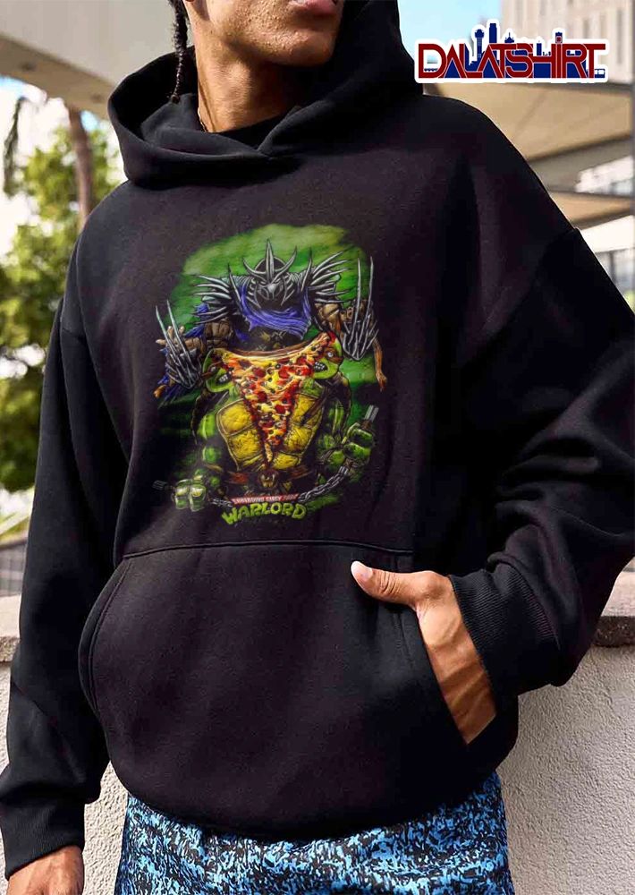 Shredding Since 2004 Warlord Ninja Turtles and Shredder pizza shirt