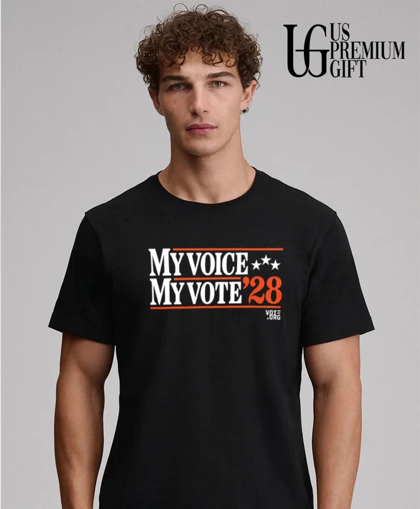 My Voice My Vote ’28 voting rights election 2028 shirt