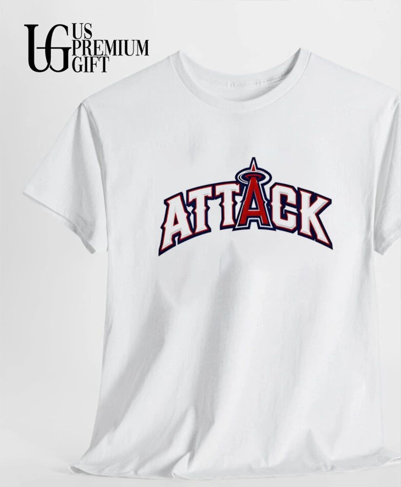 Samy Natera Jr wearing Attack Angels shirt