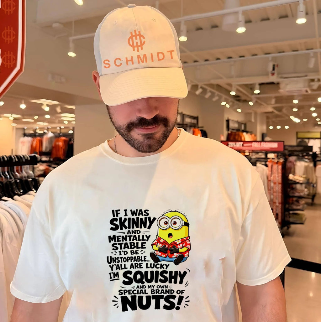 Minion If I Was Skinny and Mentally Stable Quote shirt