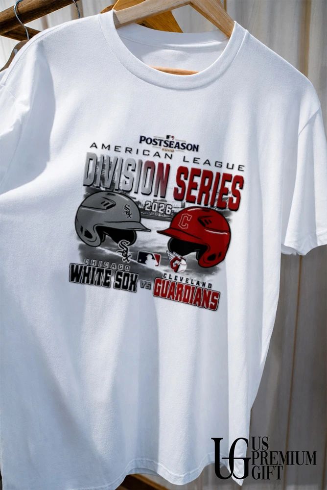 Chicago White Sox Vs Cleveland Guardians 2026 ALDS Matchup helmet shirt
