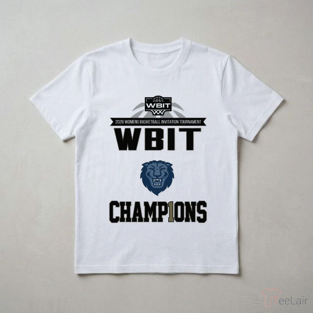 Columbia Lions Women’S Basketball 2026 WBIT CHAMPIONS Shirt