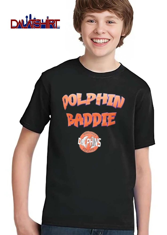 Miami Dolphins Whitney Colbie Young Dolphin Baddie shirt
