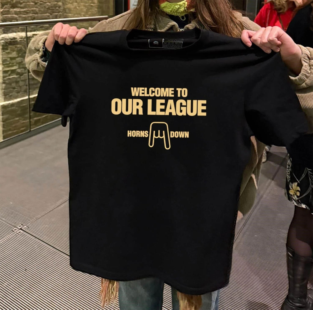 Welcome To Our League Horns Down shirt