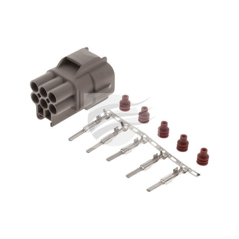 Jaylec 5 Pin Square Female Plug Assem. For Toyota Landcruiser Fj75 S LS5056FP2