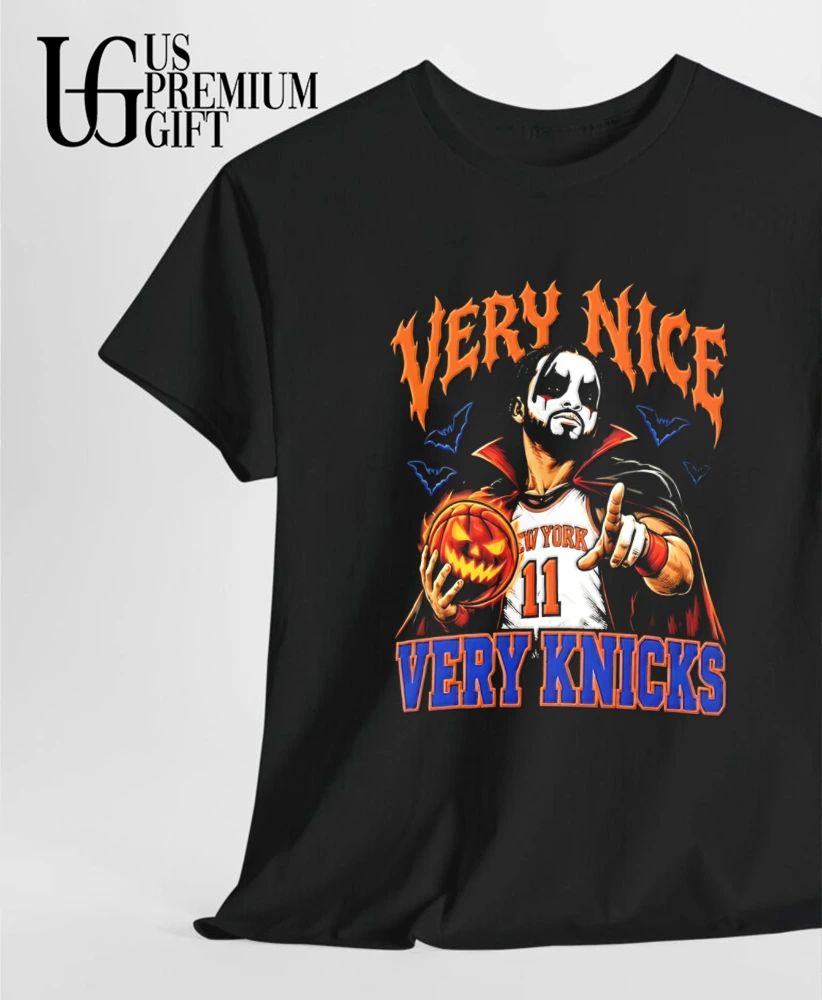 Jalen Brunson Very Nice Very Knicks Halloween shirt
