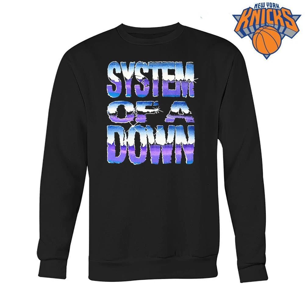 System Of A Down Band Logo Bootleg Chrome Gradient Font Shirt