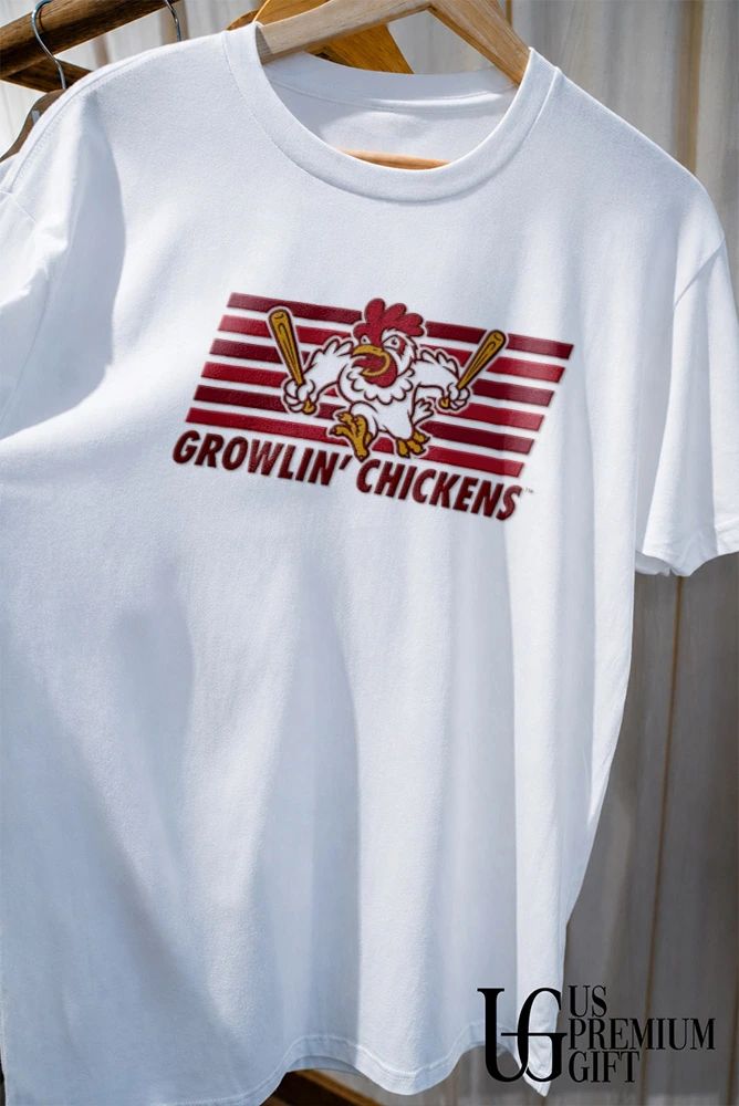 Growlin Chickens Northwest Arkansas Naturals Minor League Baseball MiLB mascot shirt