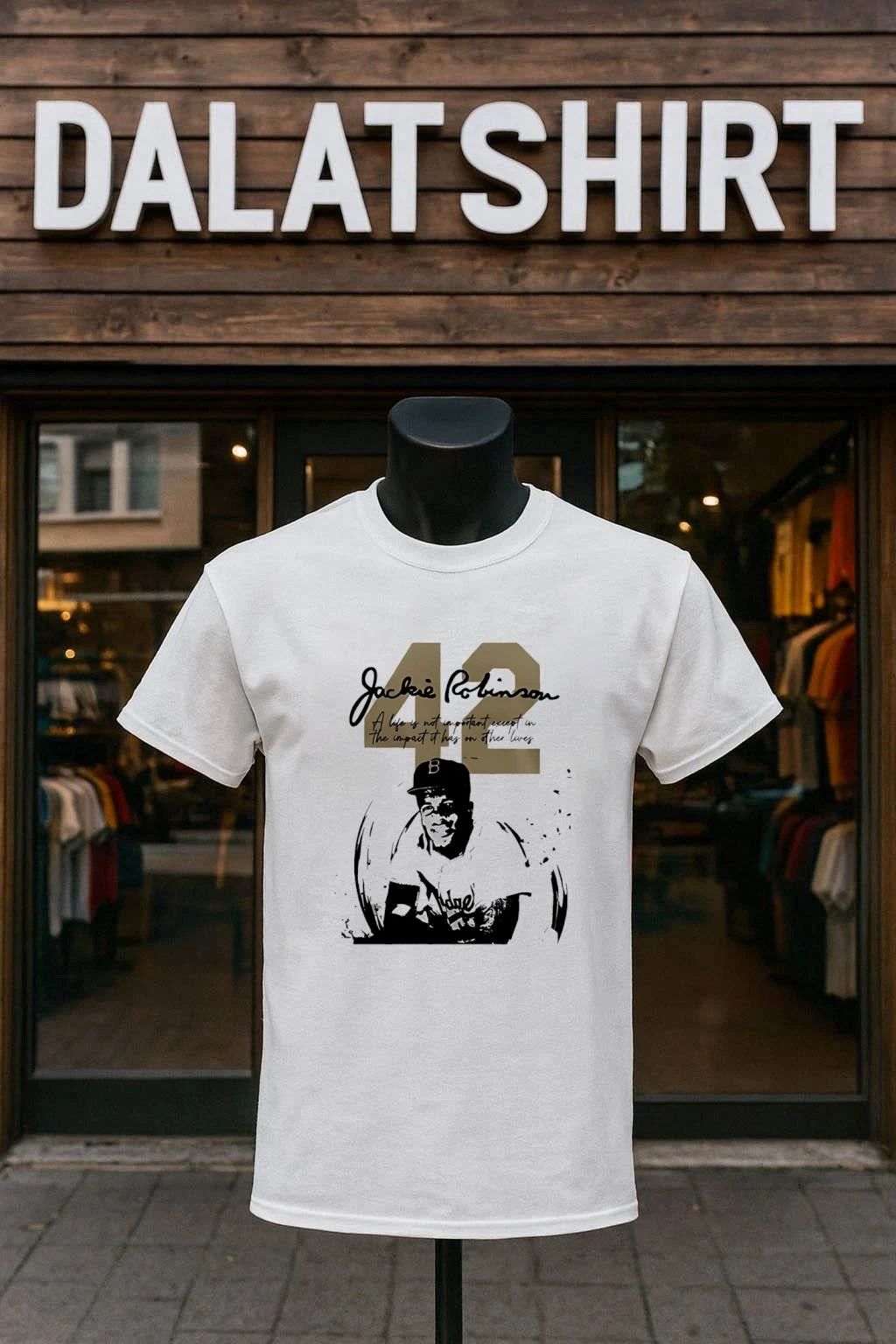 New LA Dodgers Honoring Jackie Robinson #42 Special shirt
