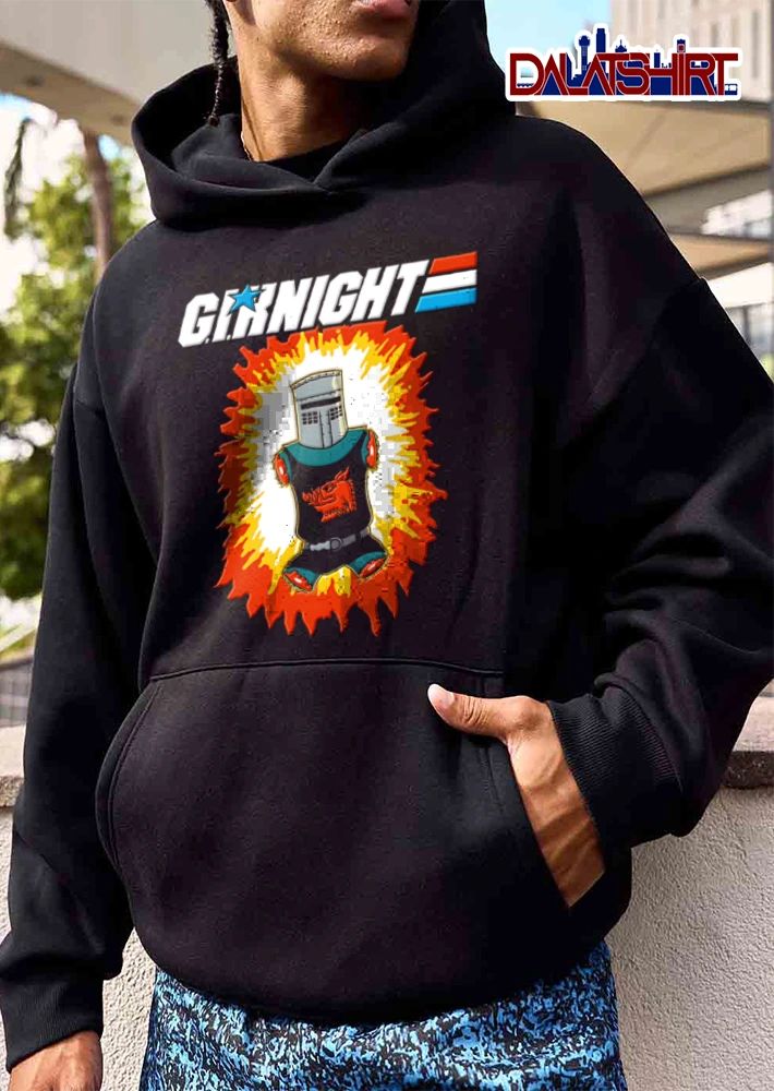 GIR Night armless knight helmet boar emblem explosion shirt