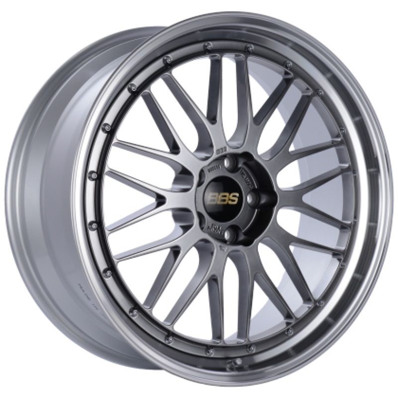 BBS LM 18×9.5 5×114.3 ET38 Diamond Black Center Diamond Cut Lip Wheel -82mm PFS Req (S/O No Cancel)