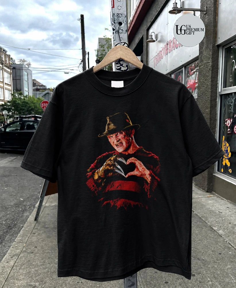 Freddy Krueger Heart Hands A Nightmare on Elm Street shirt