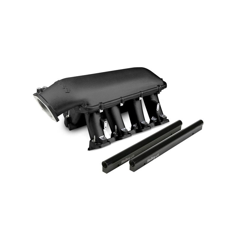 LS3 BLACK HIRAM IM EFI 1 X 92MM LS – Holley Hi-Ram Intake – GM LS3/L92 – Black Black