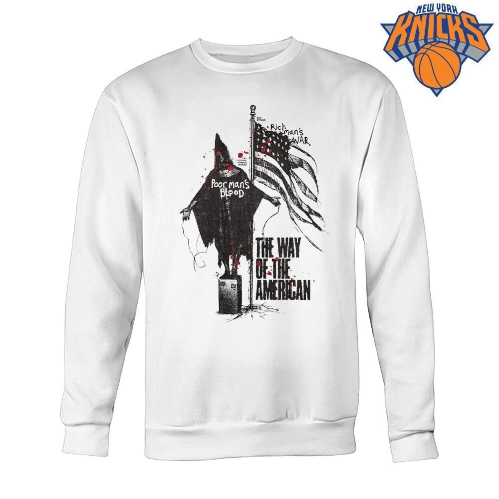 Rich Mans War Poor Mans Blood Abu Ghraib Anti War Political Shirt