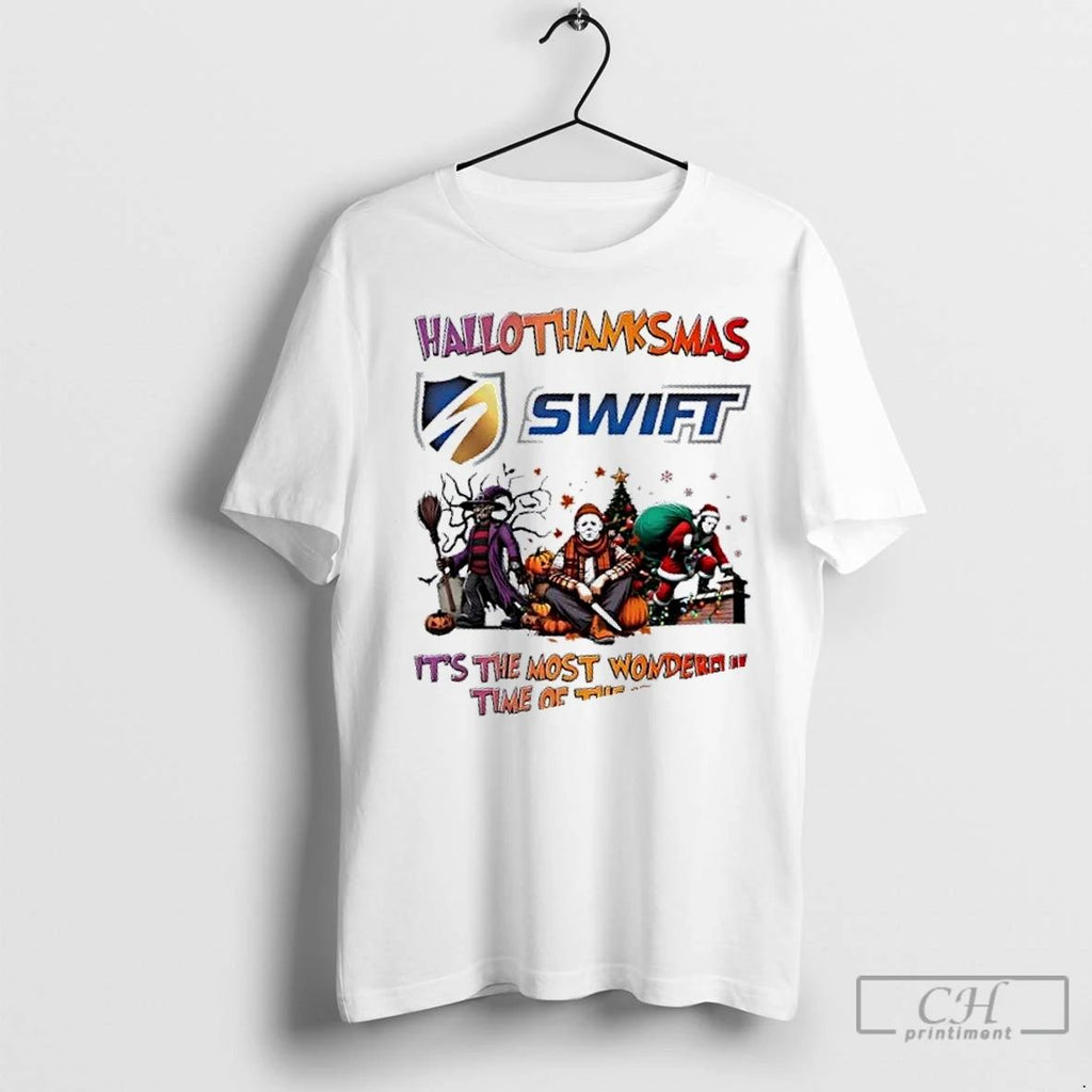 Premium Swift Transportation X Horror Movies Happy Hallothanksmas Its The Most Wonderful Time Of The
