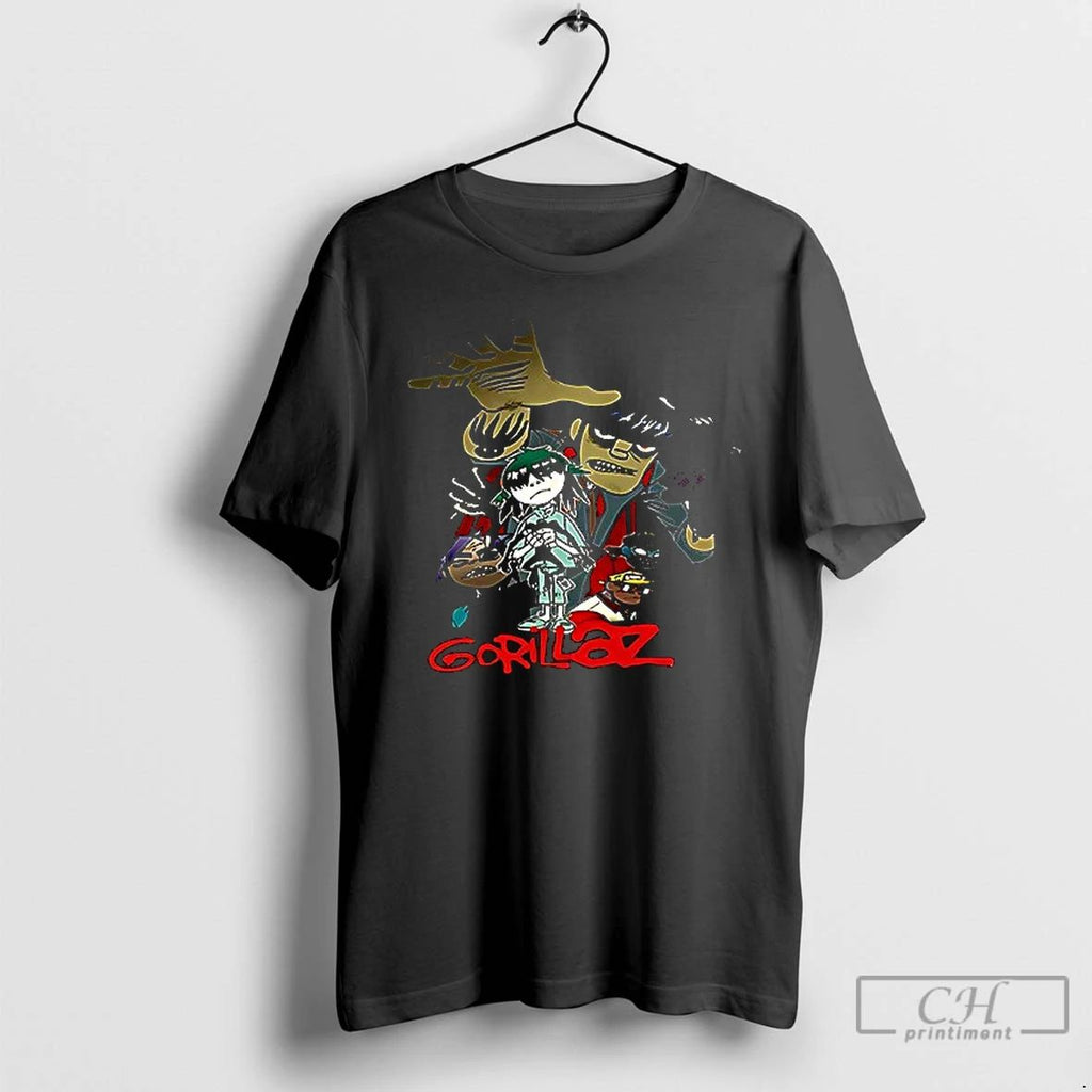 Premium Gorillaz Debut Album Performed In Full Live In London Art 1 Sided T Shirts