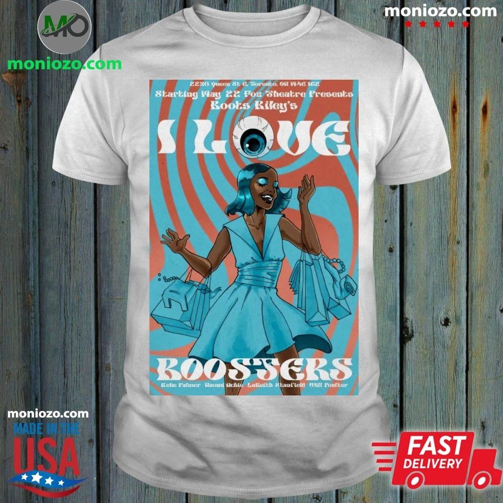 Original Boots Riley’s I Love Boosters Poster Shirt