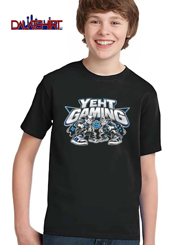 Yeht Gaming two boys playing video games shirt