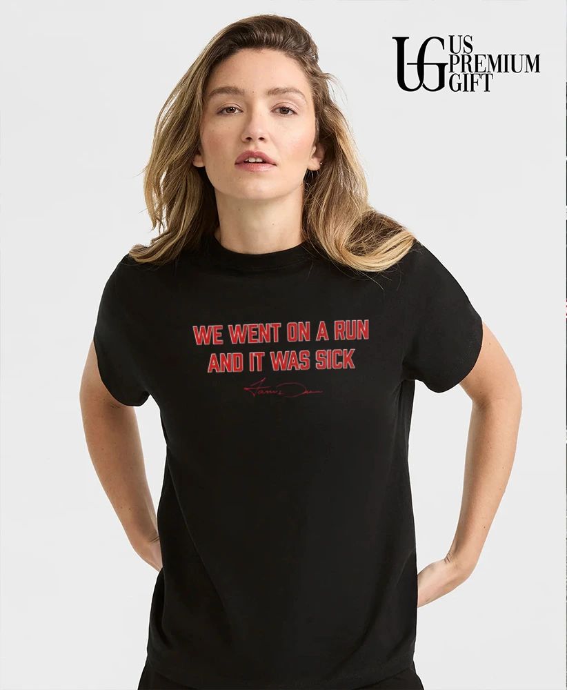 We went on a run and it was sick Jarren Duran Boston Red Sox baseball signature shirt