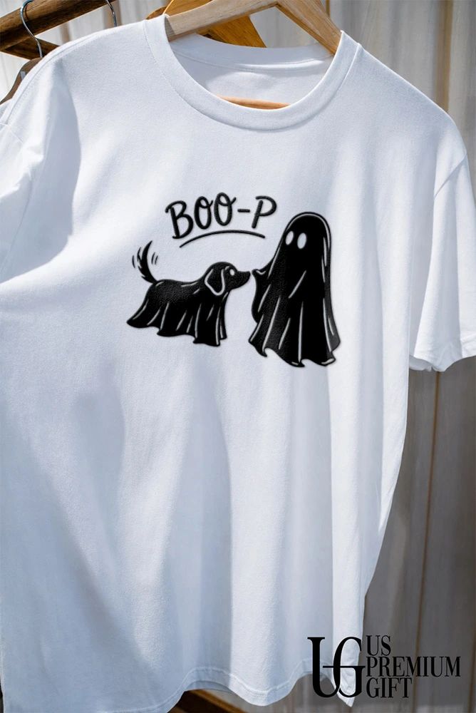 Ghost dog Boo P Halloween shirt