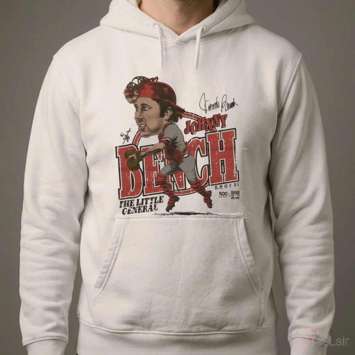 Johnny Bench Cincinnati Bruce Stark Collection Shirt