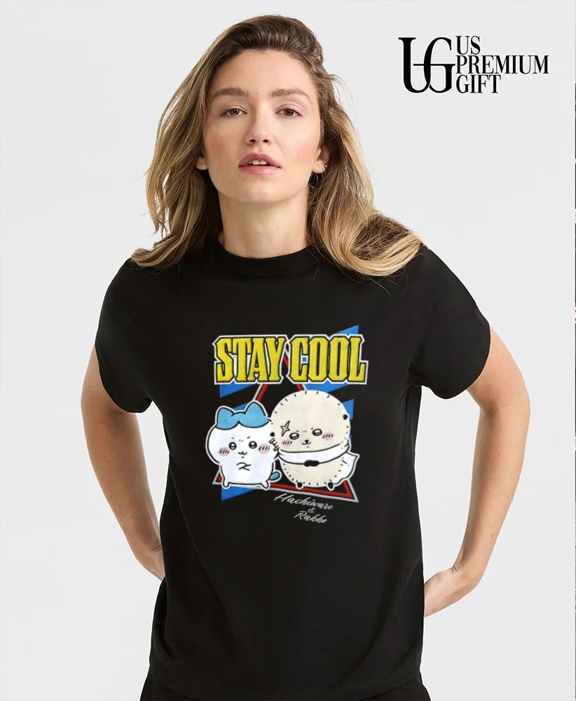 Hachiware and Rakko Stay Cool shirt