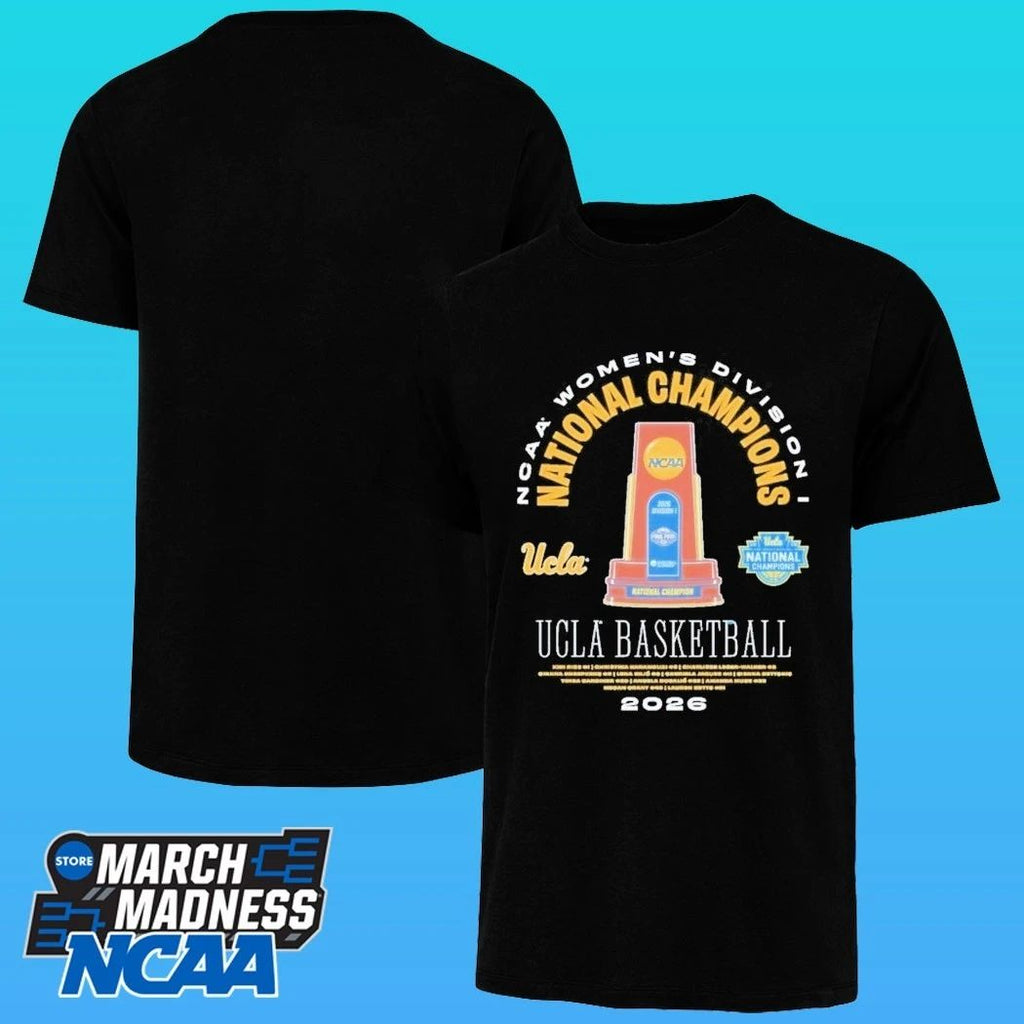 Ucla Bruins 2026 NCAA Women’s Basketball National Champions Legends Trophy Shirt