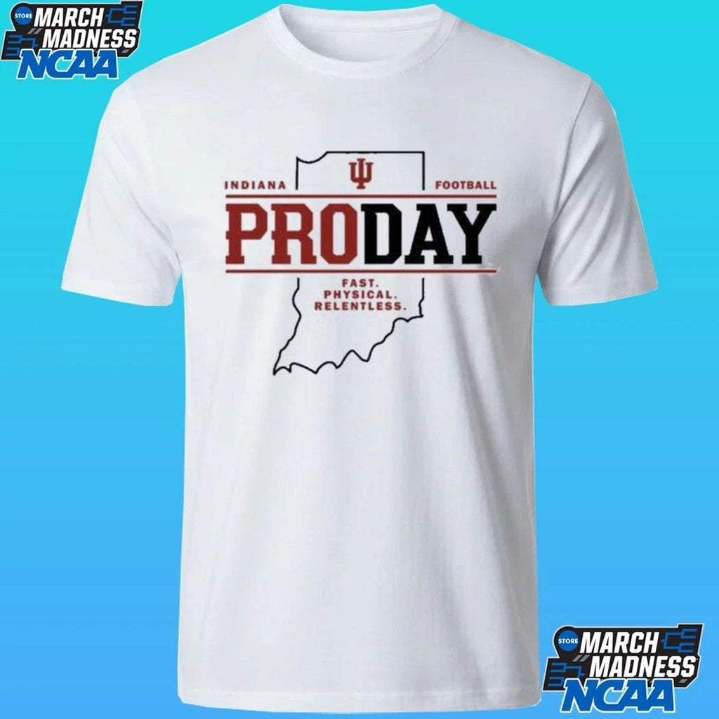 Fernando Mendoza Indiana Pro Day Football Shirt