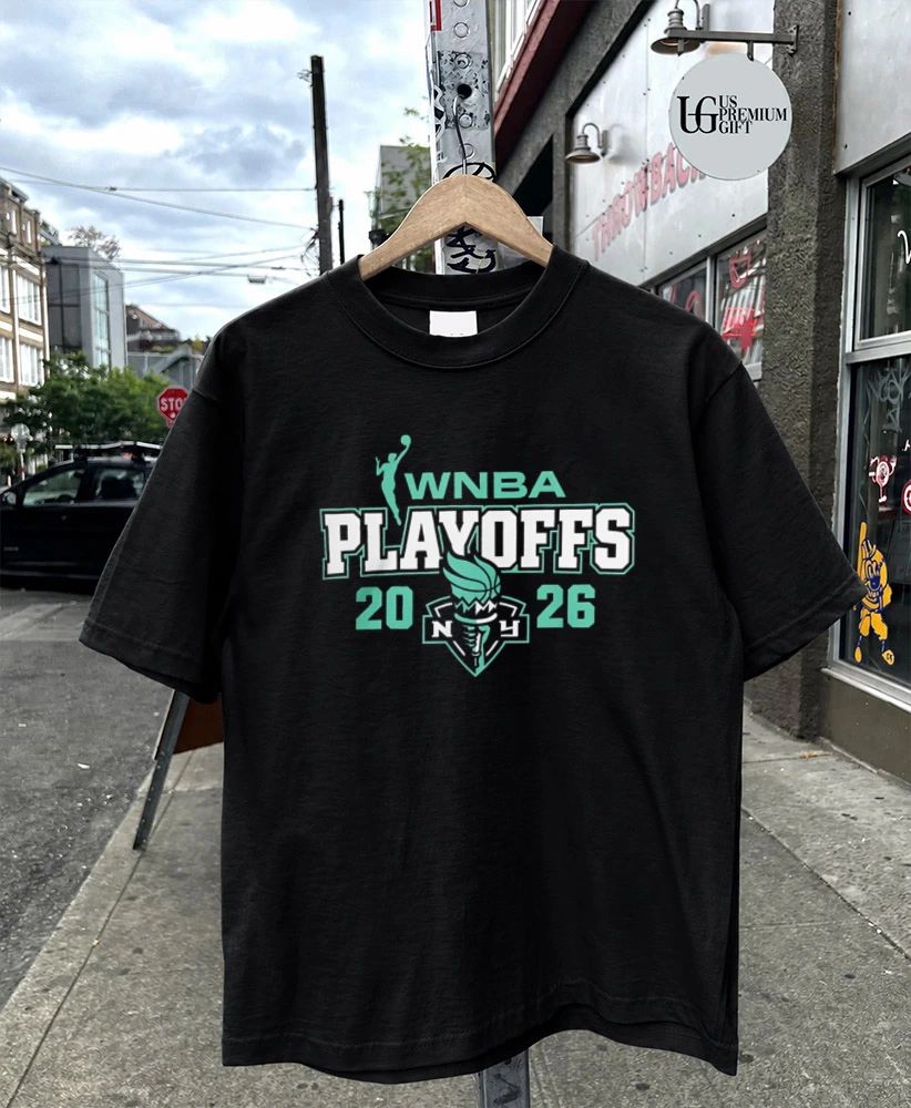 Playoffs New York Liberty WNBA 2026 logo shirt