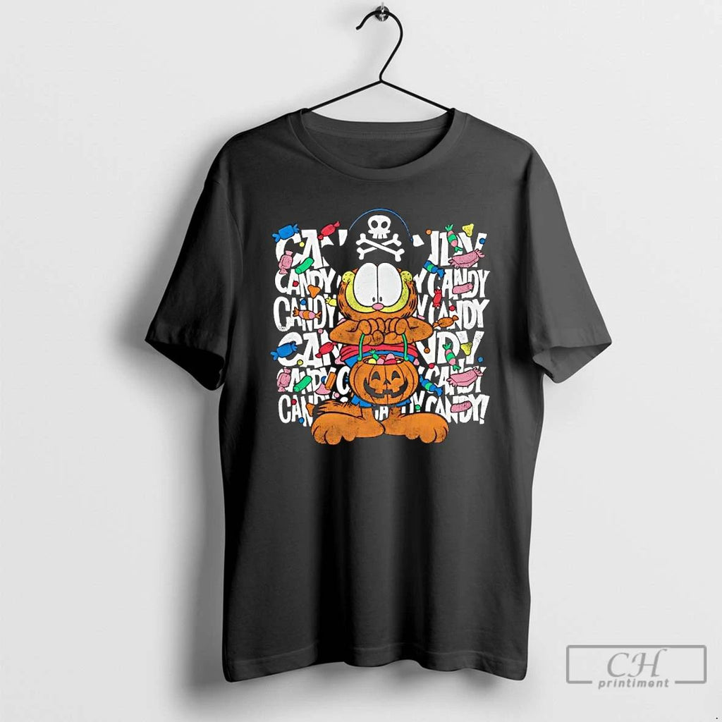 Garf Trick Or Treat Candy Candy Candy Halloween T Shirts