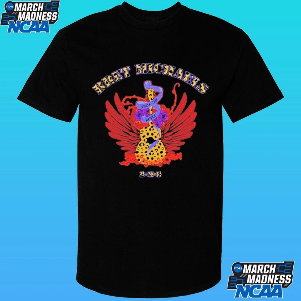 Bret Michaels Cheetah Print Guitar Shirt