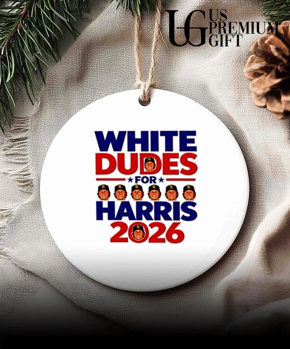 White Dudes For Harris 2026 shirt