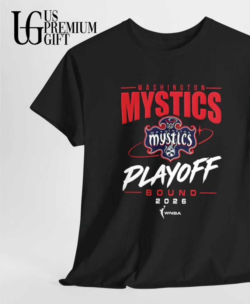 Washington Mystics WNBA Playoff Bound 2026 logo shirt