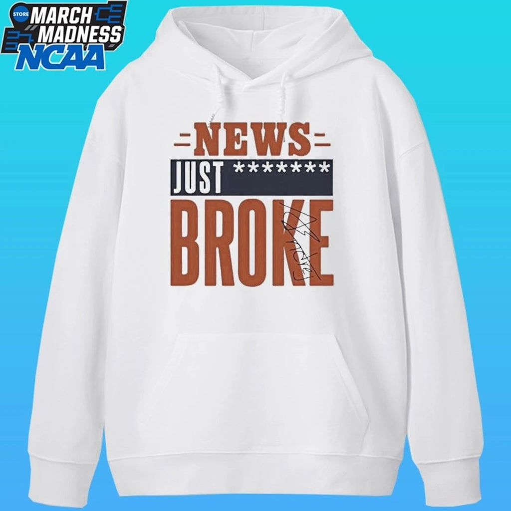 Andrej Stojakovic Illinois Fighting Illini News Just Broke Signature Shirt