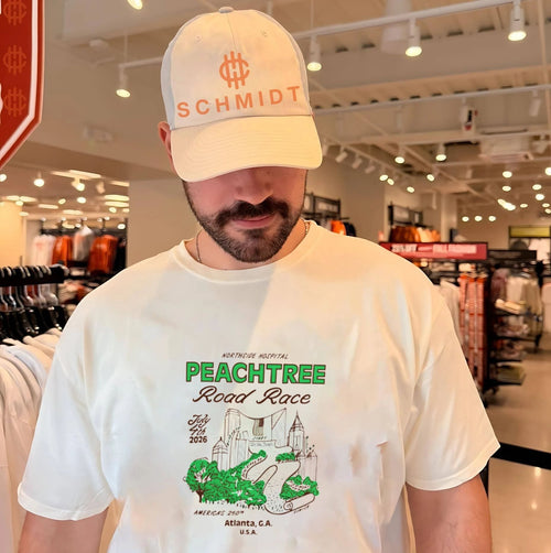 2026 Peachtree Road Race We The Peaches Dyan Szall Atlanta Finisher shirt