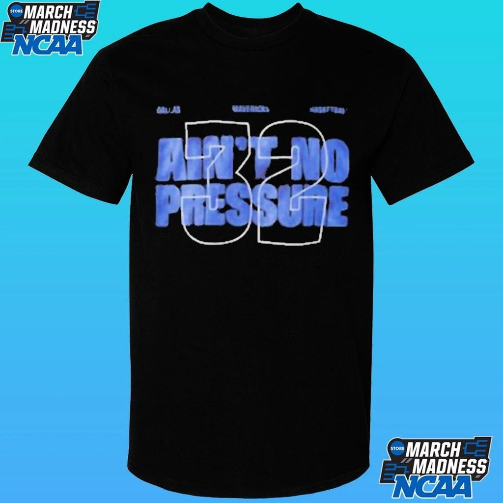 Jason Kidd with Ain’t No Pressure 32 Cooper Flagg Shirt