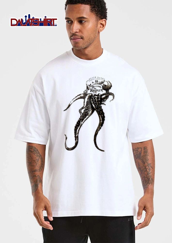 Outer Banks North Carolina Release The Kraken Octopus shirt