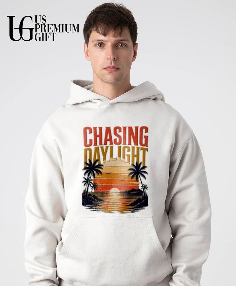Tropical Beach Sunset Scenery Chasing Daylight shirt