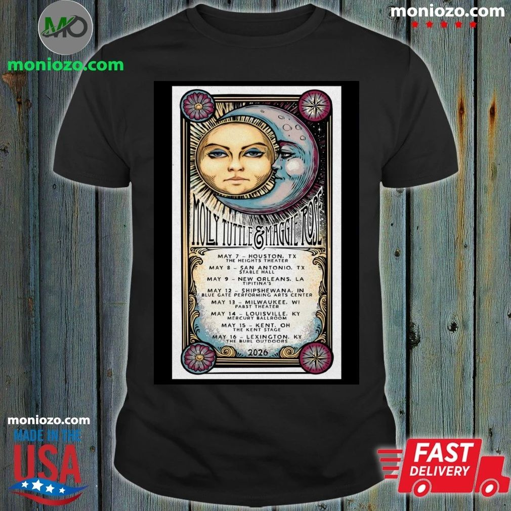 Molly Tuttle Co-Headline Tour 2026 Poster Shirt